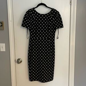 Calvin Klein polkadot dress.